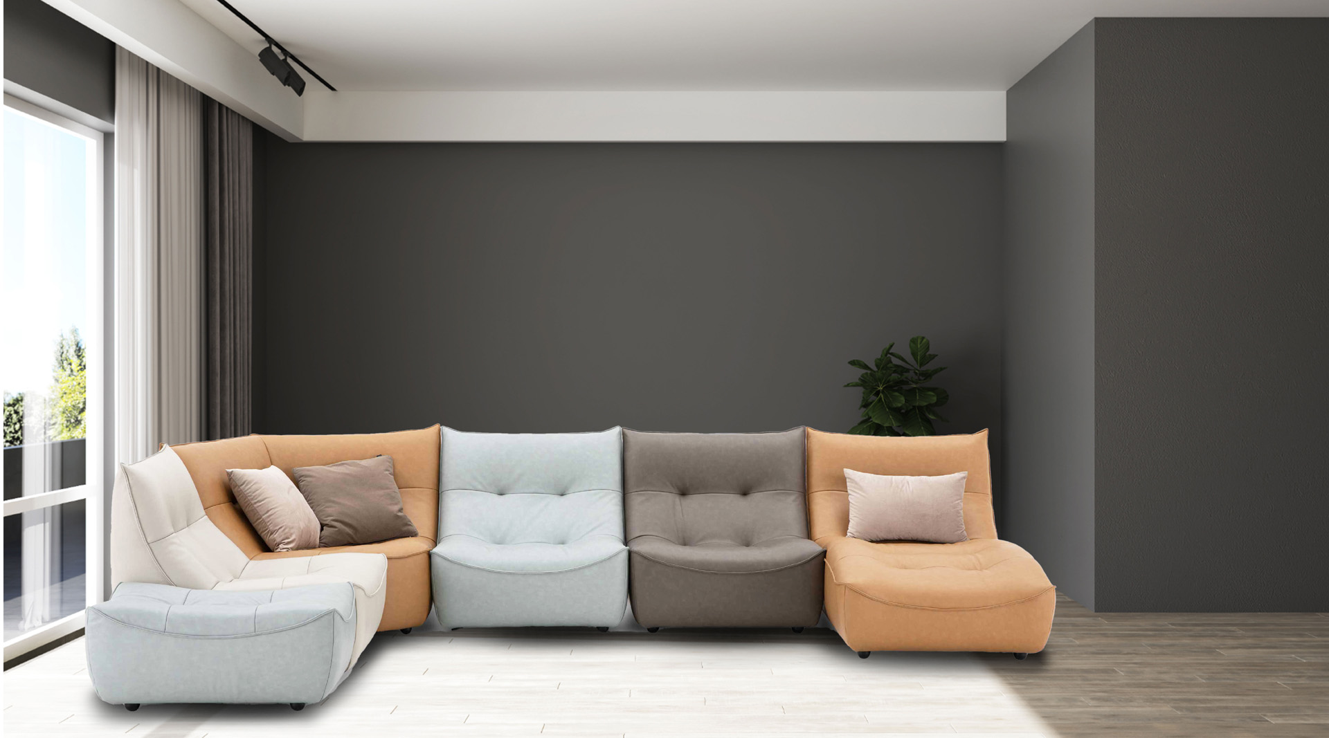 Sisma Living Sofa Capri 01 Sisma Living Sofa Capri 01