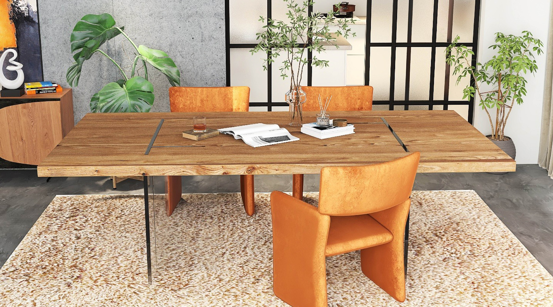 Gene Nature Dining Table Polani 02