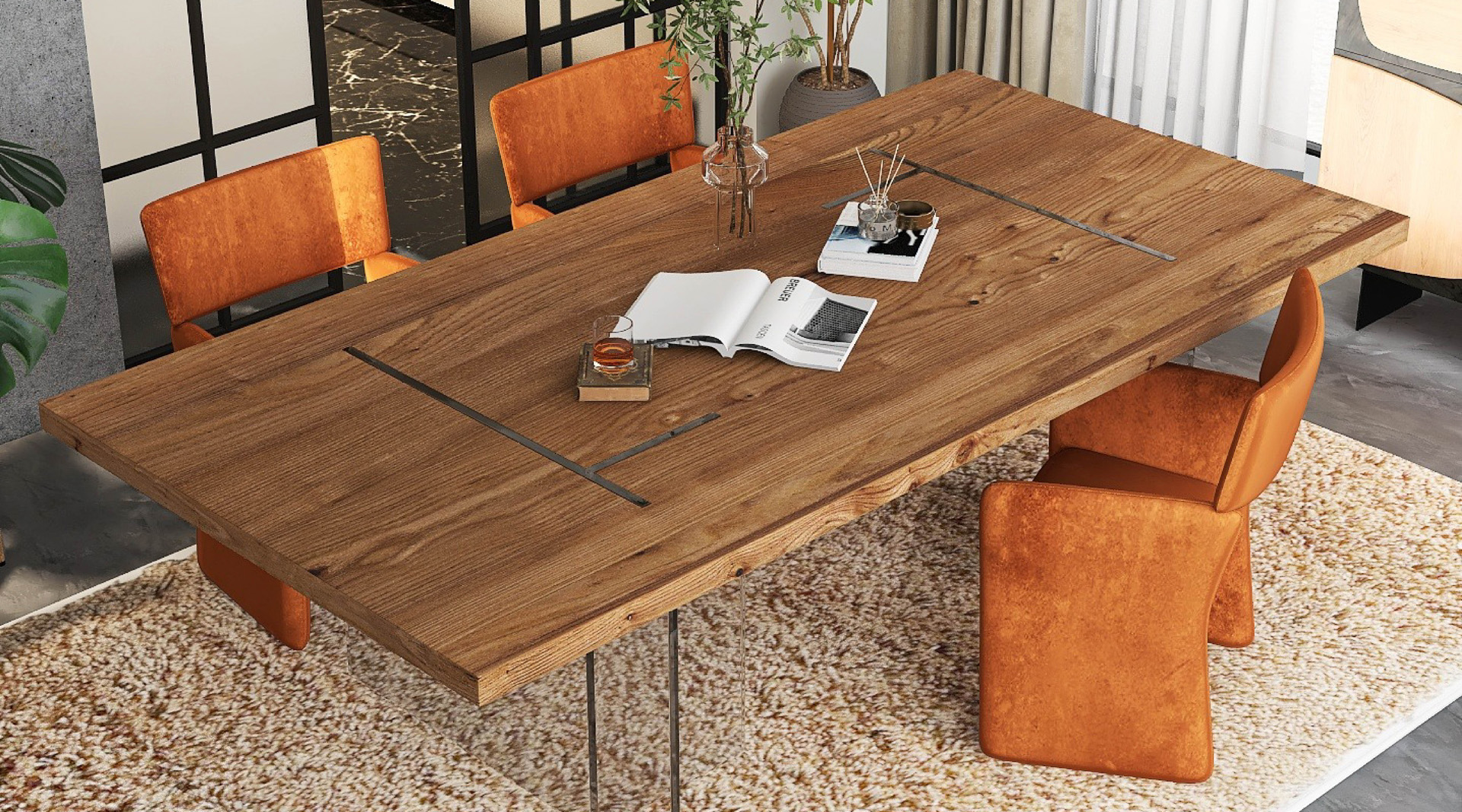 Gene Nature Dining Table Polani 03