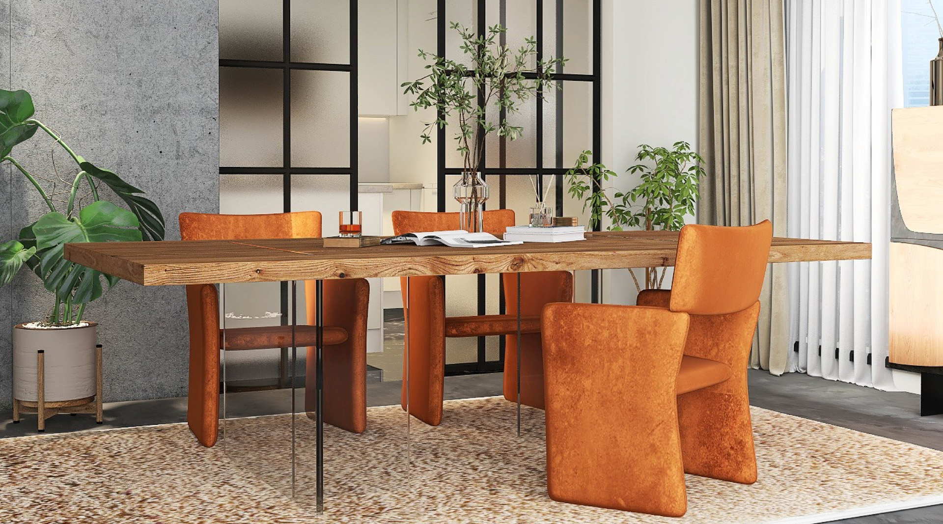 Gene Nature Dining Table Polani 04