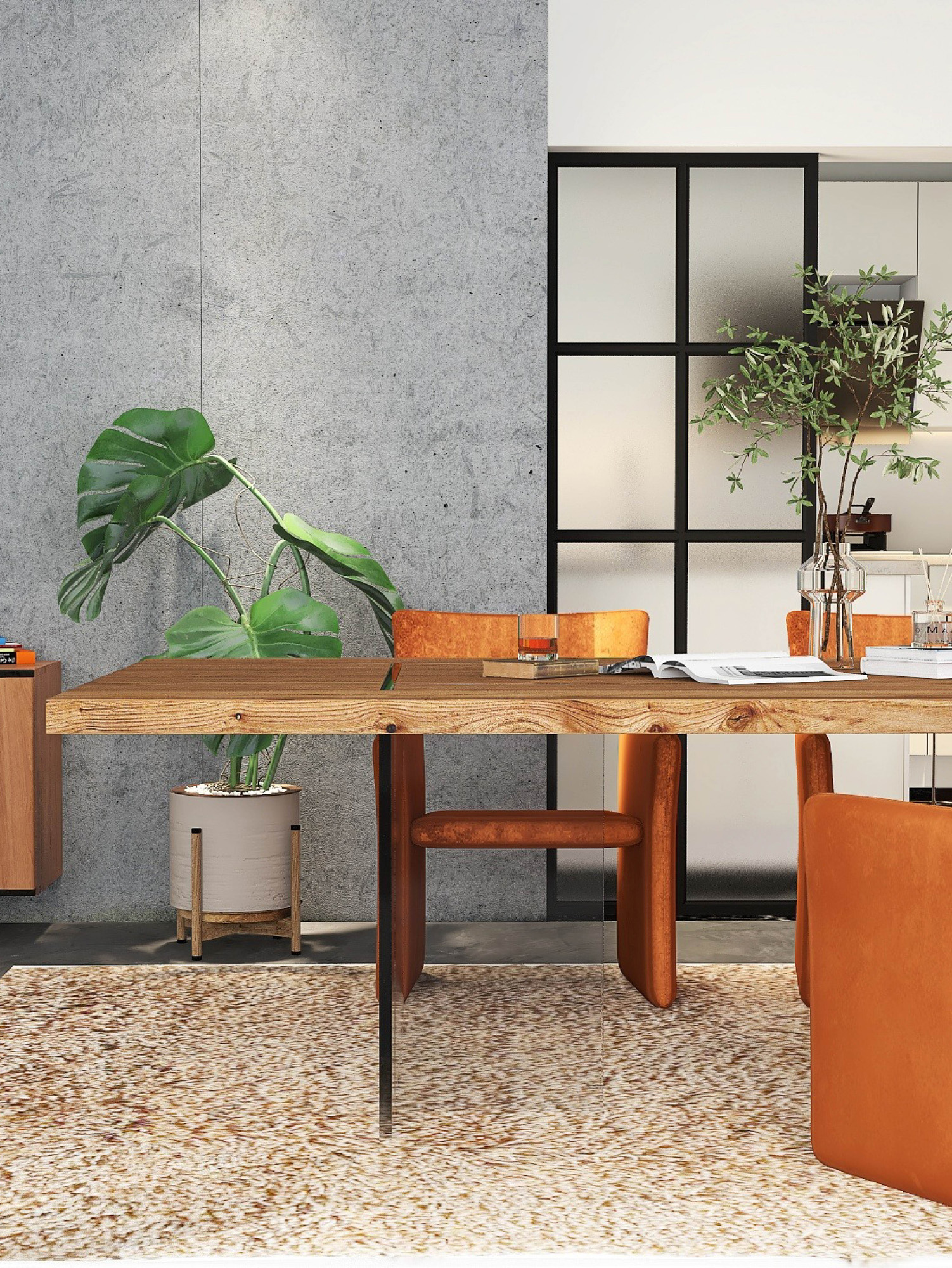 Gene Nature Dining Table Polani 05