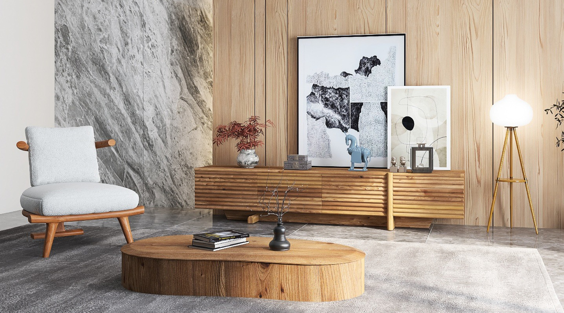 Gene Nature Floor Cabinet Zara 02