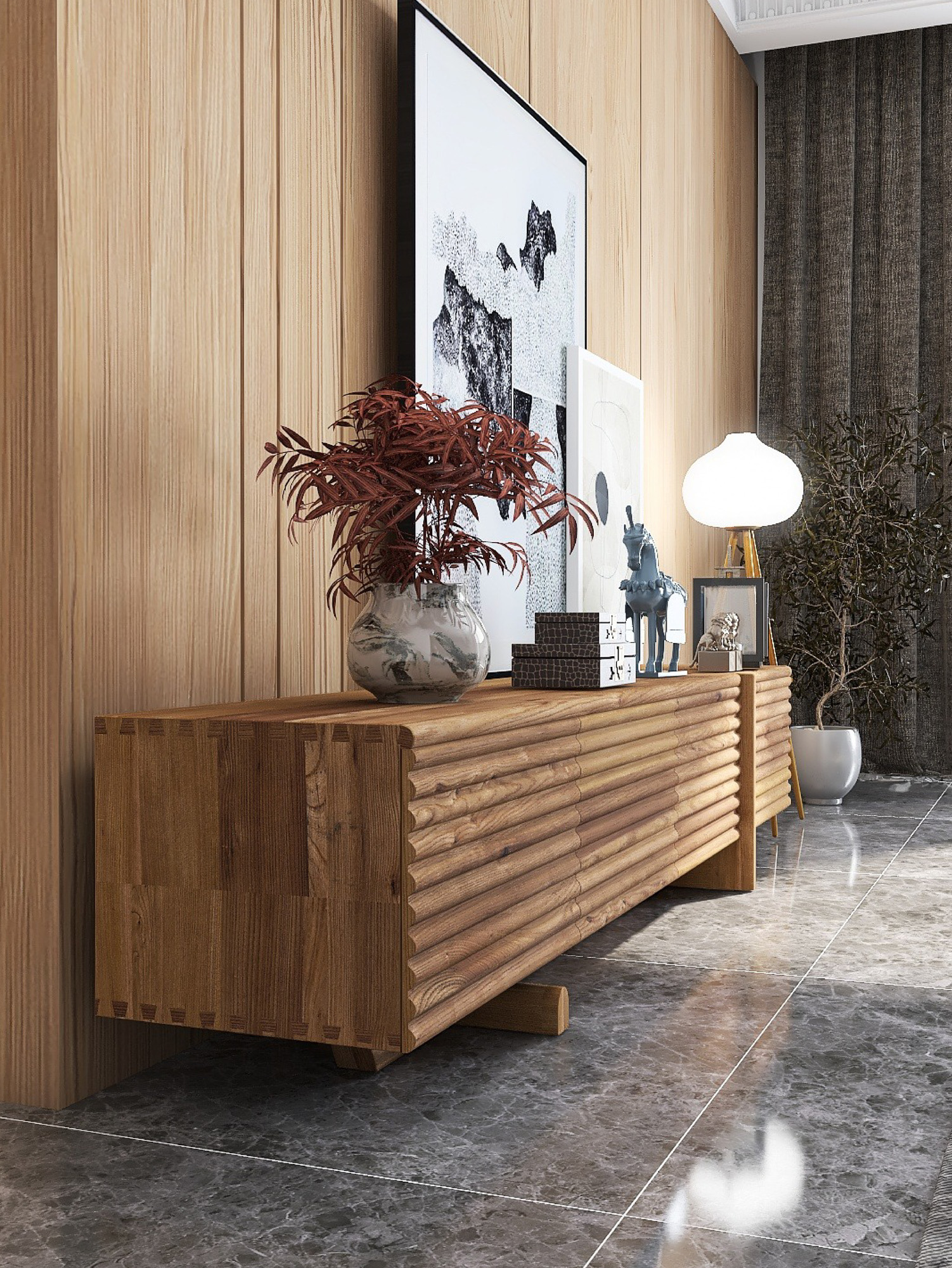 Gene Nature Floor Cabinet Zara 04