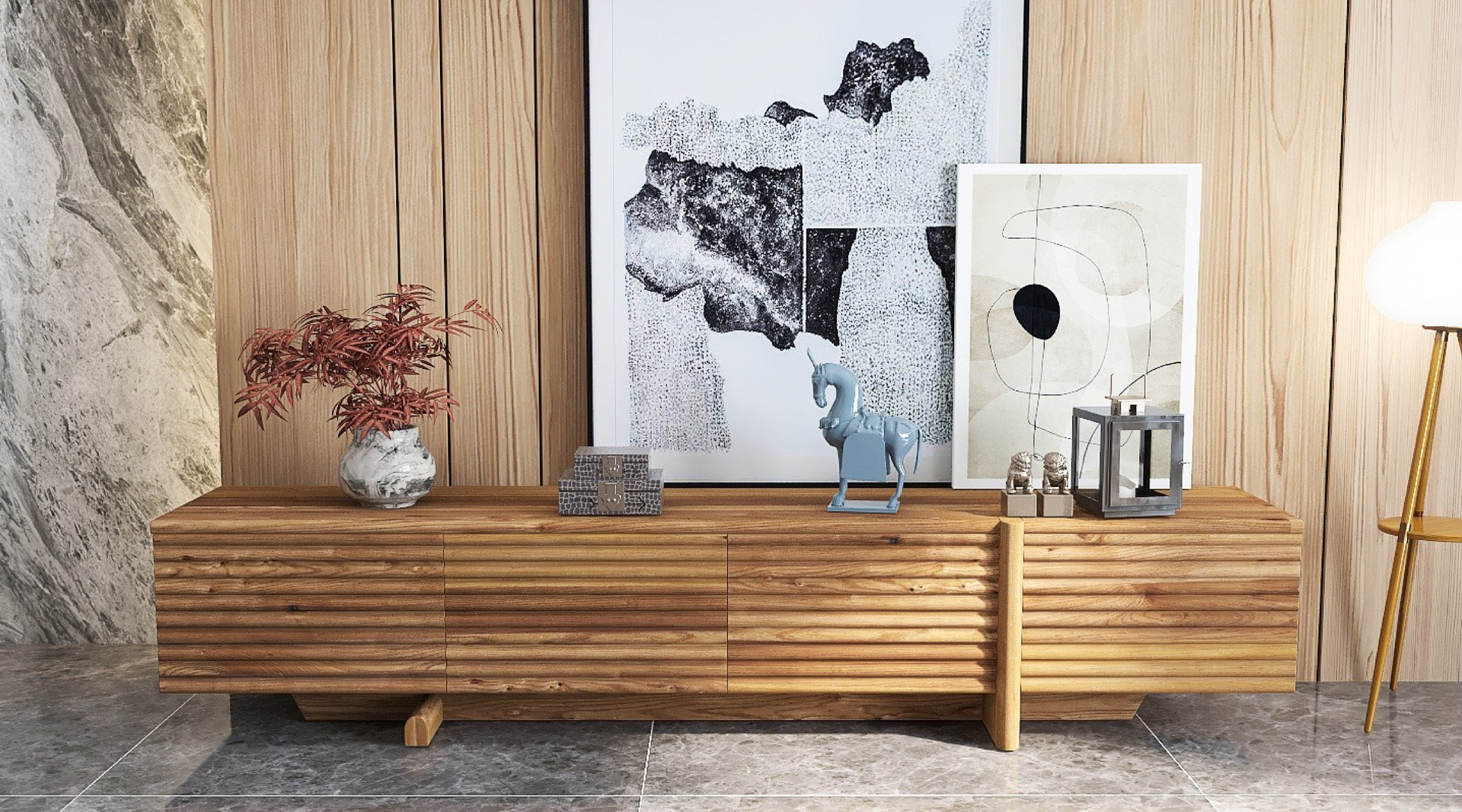 Gene Nature Floor Cabinet Zara 05