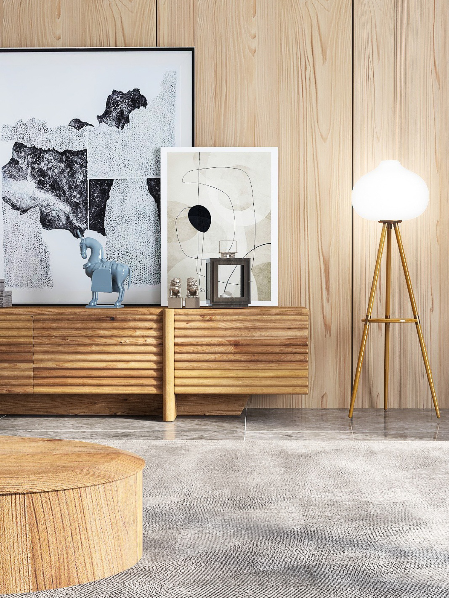 Gene Nature Floor Cabinet Zara 06