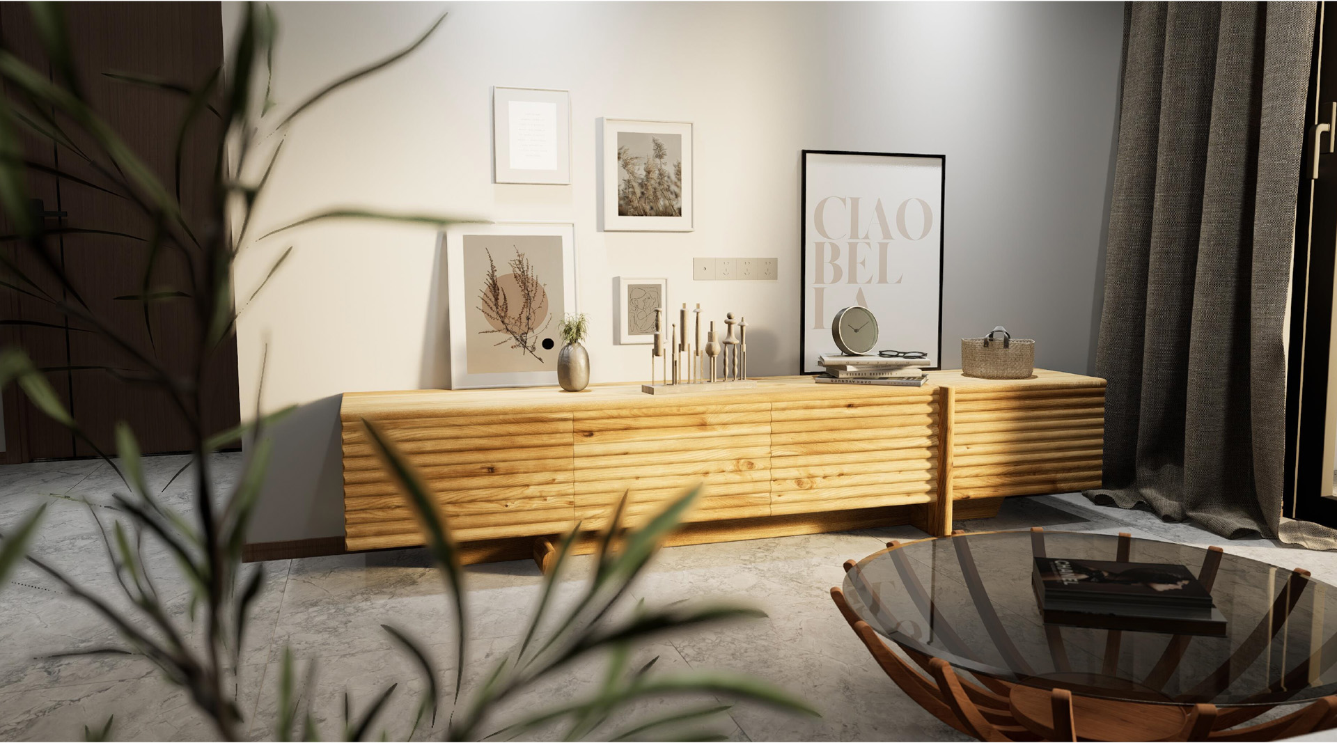 Gene Nature Floor Cabinet Zara 08