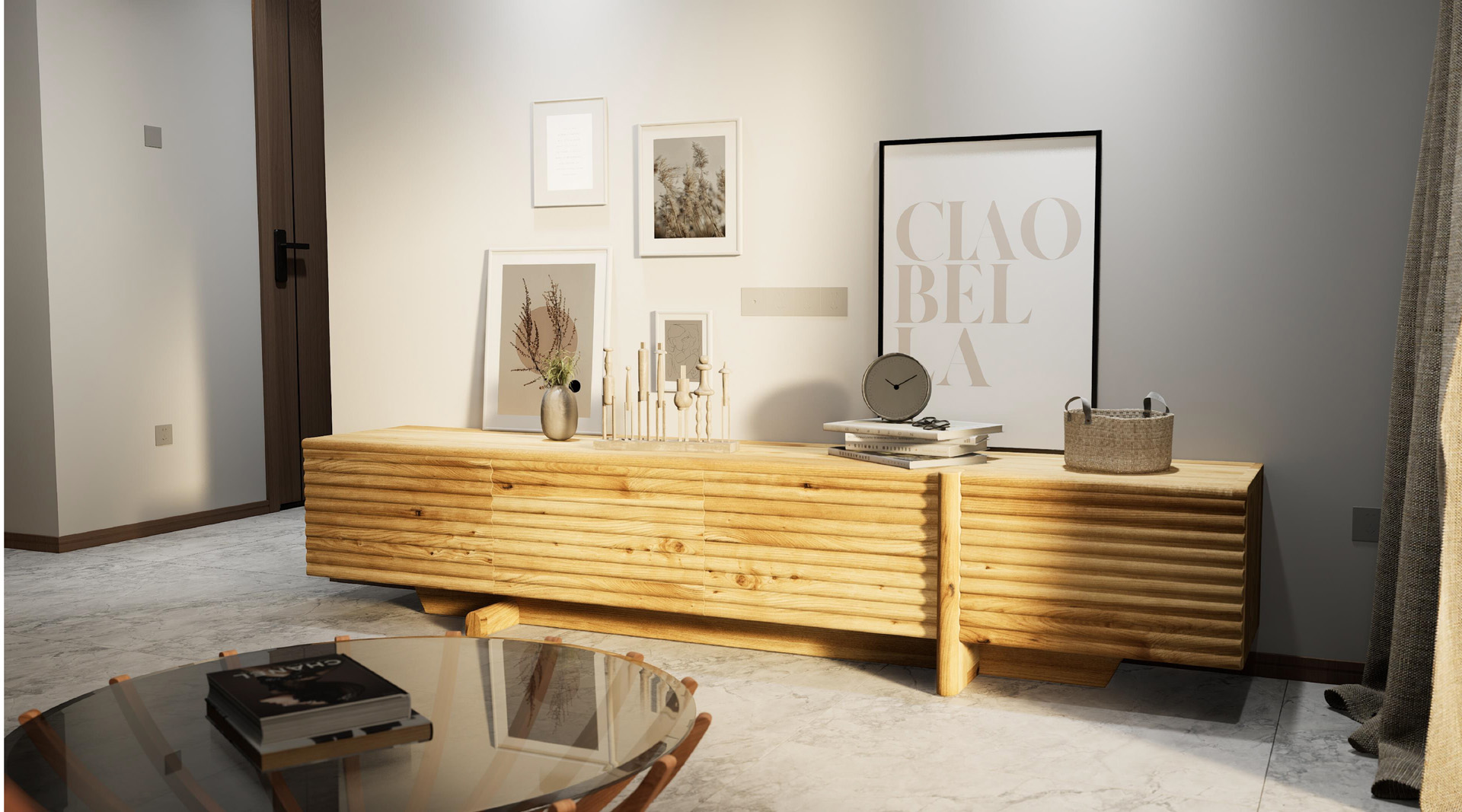 Gene Nature Floor Cabinet Zara 09