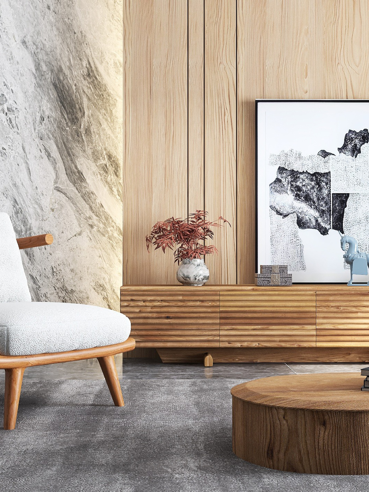Gene Nature Floor Cabinet Zara 11