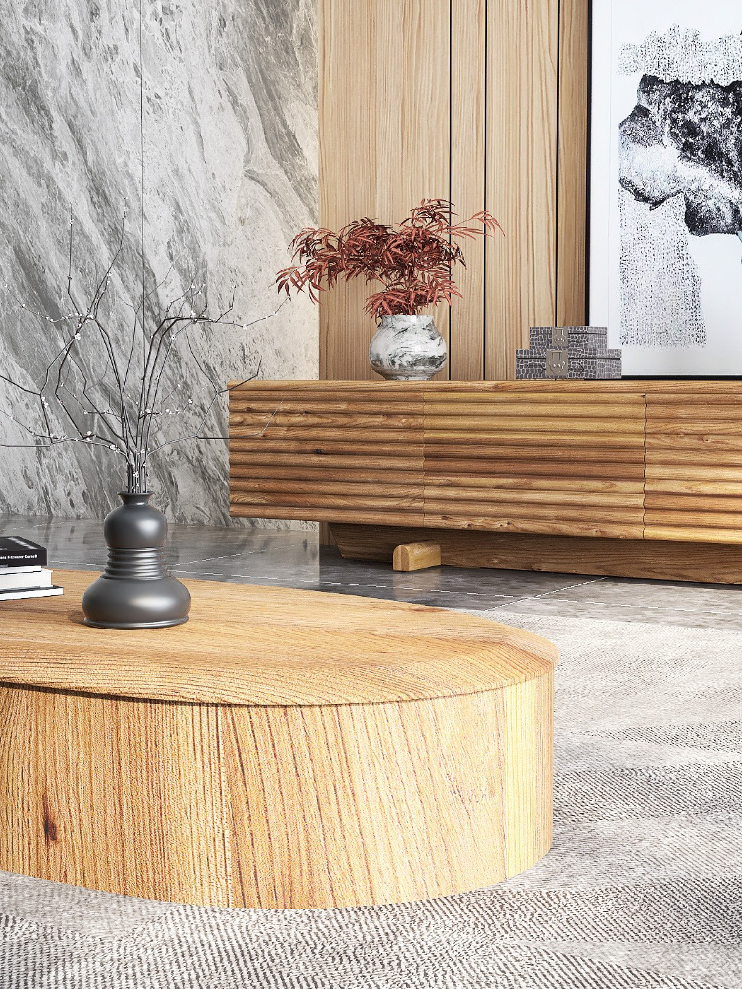 Gene Nature Floor Cabinet Zara 12