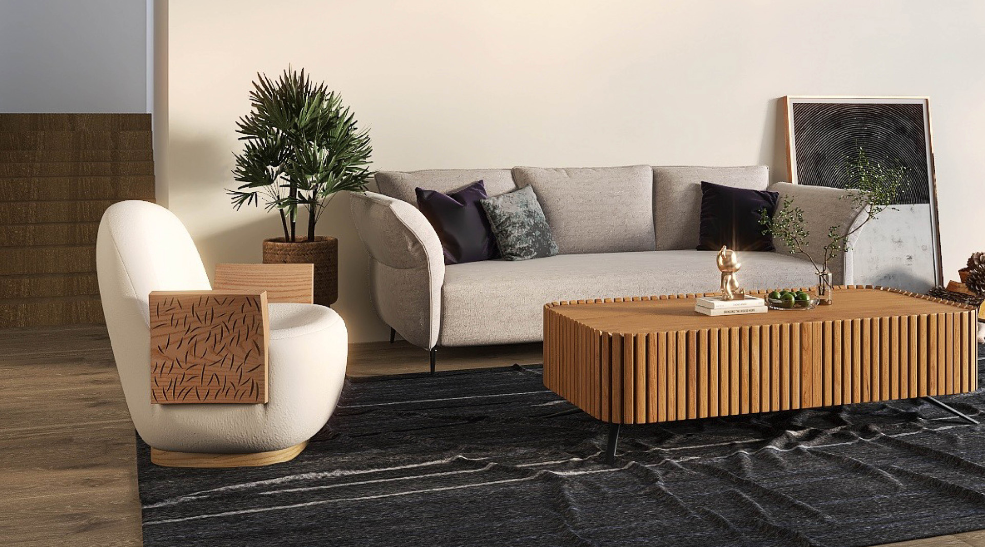 Gene Nature Lounge Chair Chiesa 01