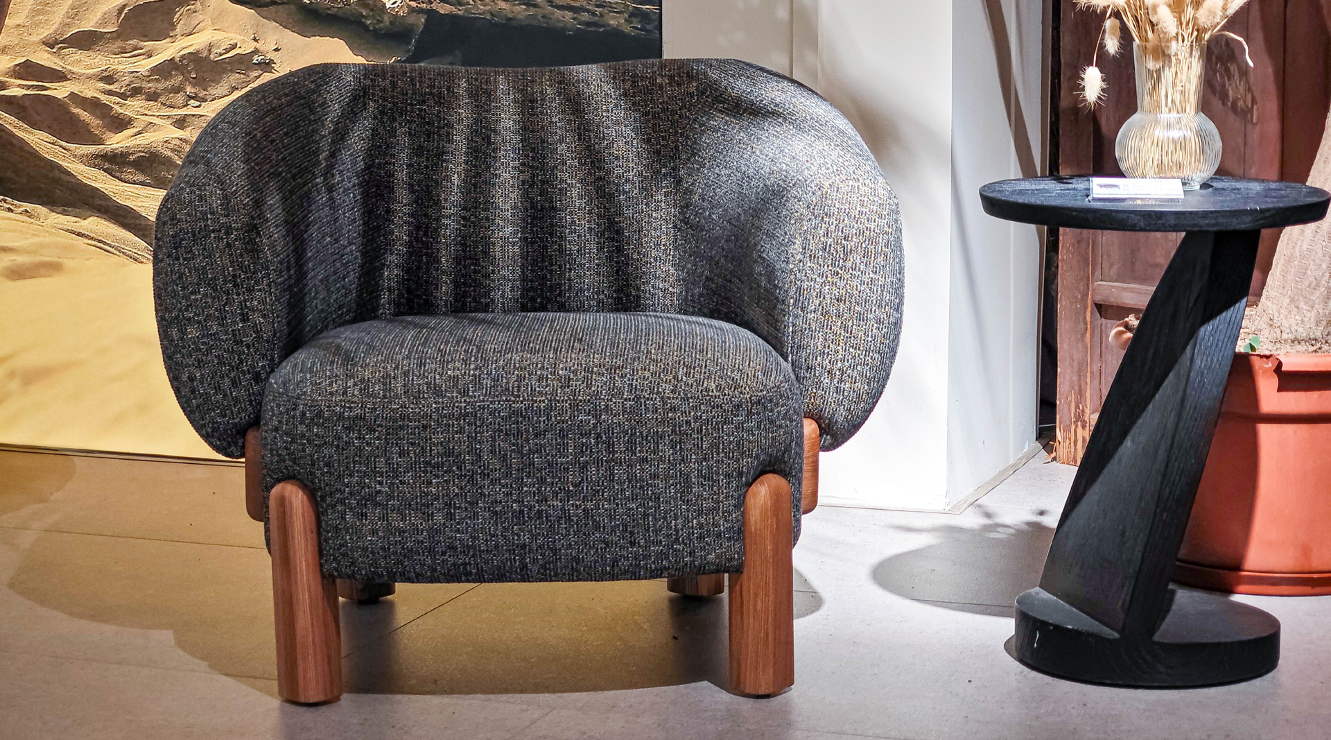 Gene Nature Lounge Chair Marry 01