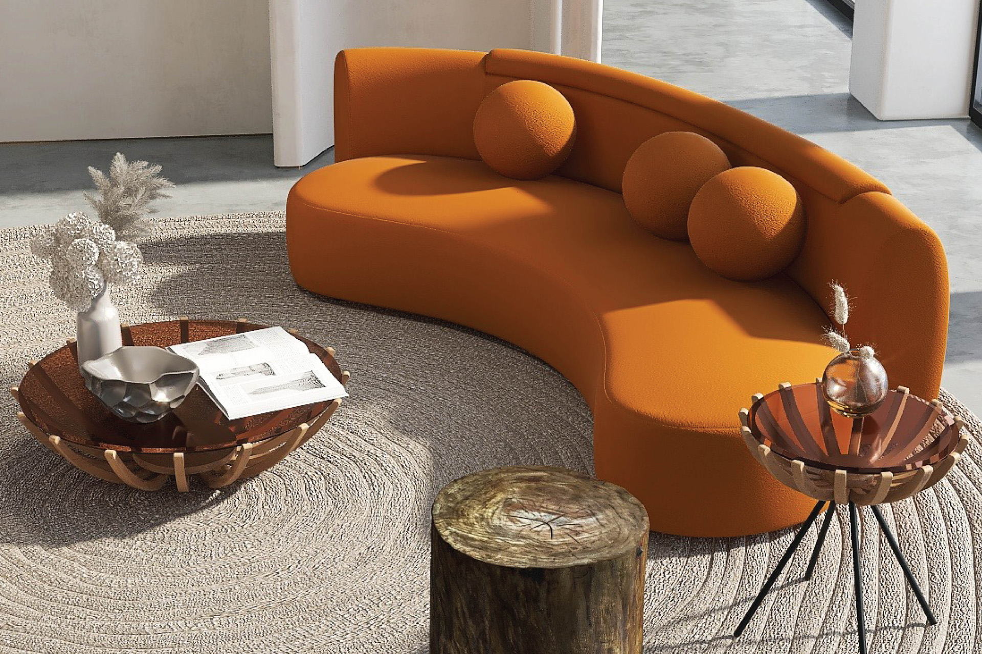 Gene Nature Main Coffee Table Acqua