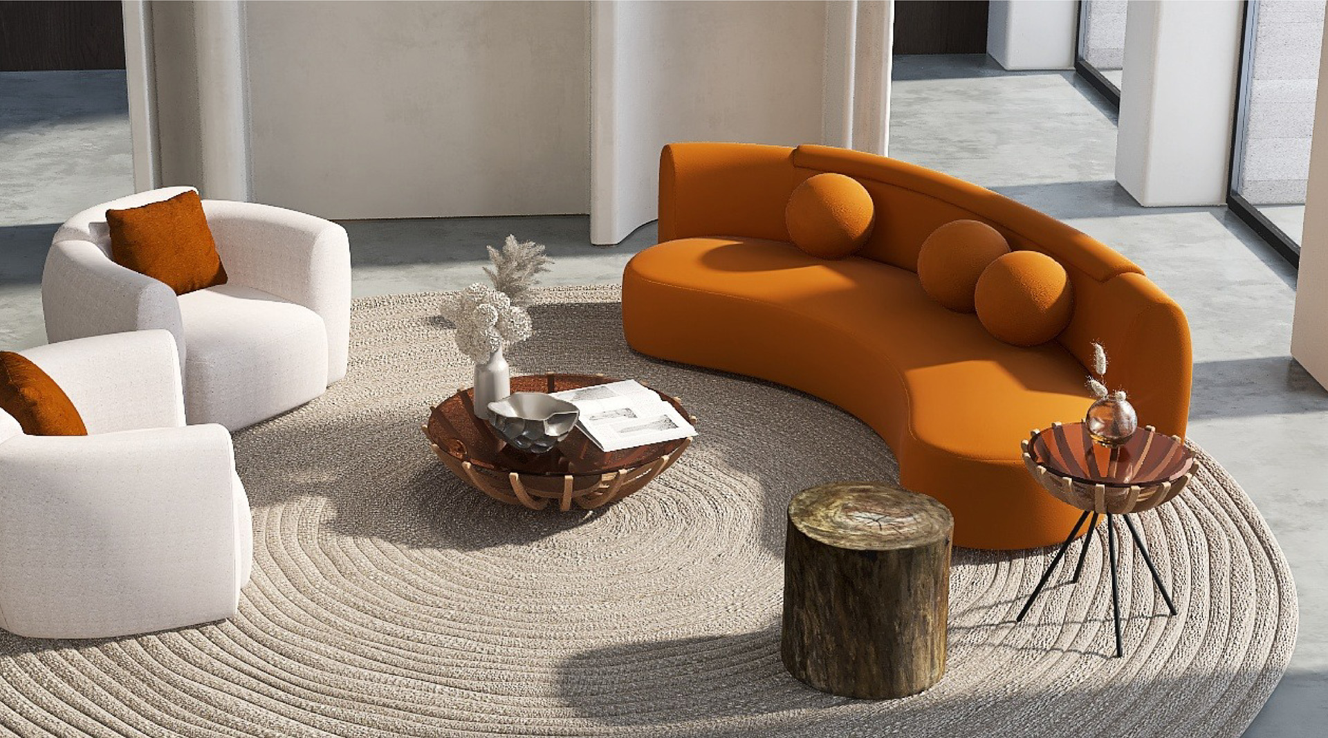 Gene Nature Side Table Acqua 02