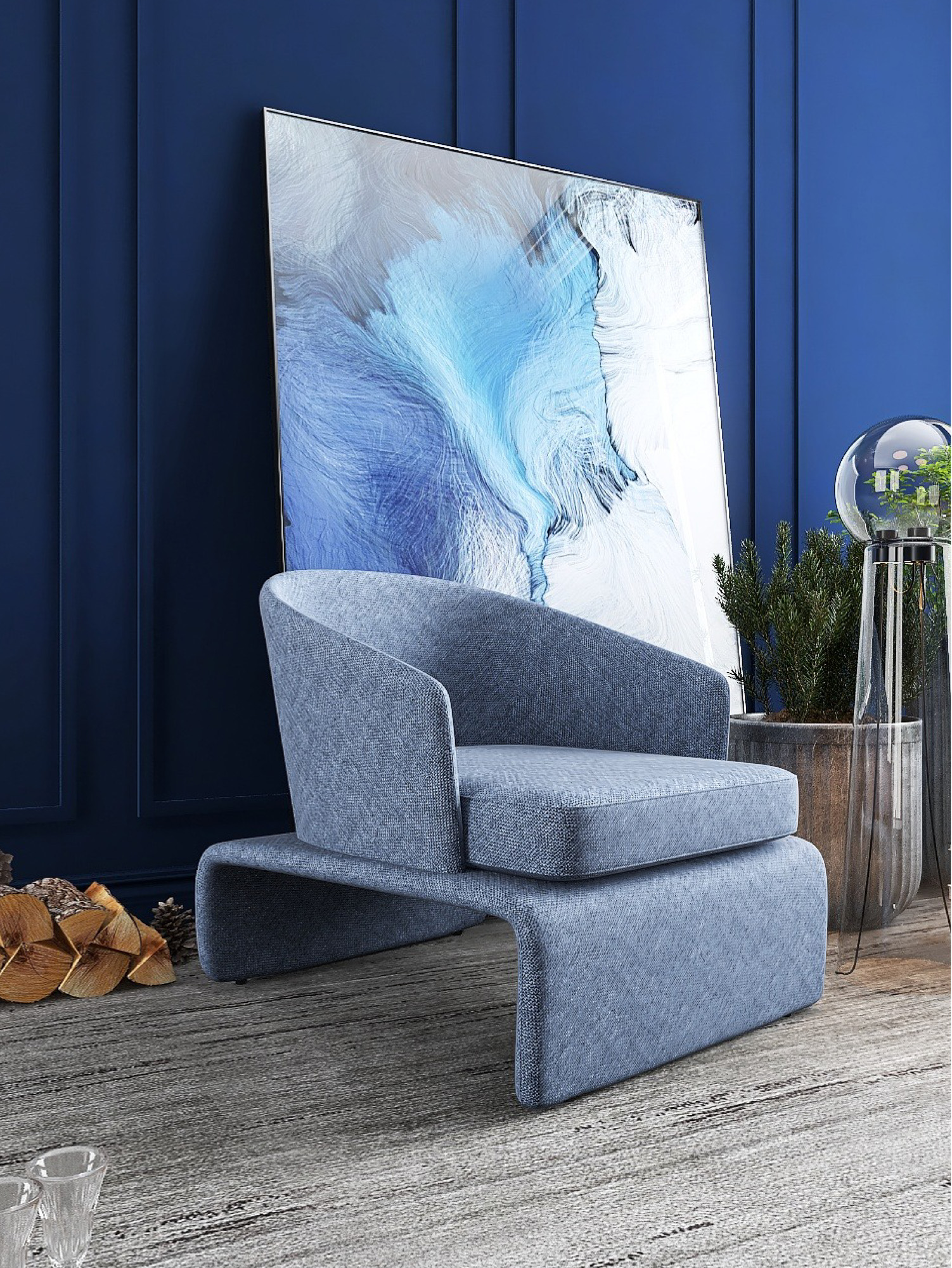 Gess Design Leisure Chair Chirico 06